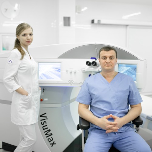 Хирурги 3Z у лазерной установки VisuMax &mdash; 3Z